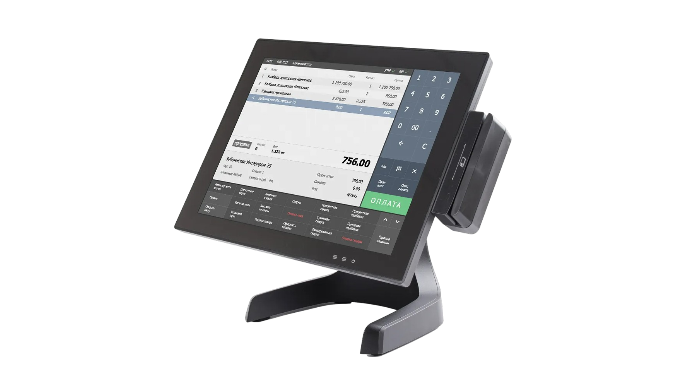 Сенсорный моноблок Poscenter POS400 (J1900, P-CAP, RAM 4Gb / SSD 64Gb, MSR), без ОС