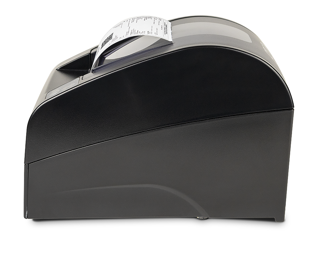 ККТ АТОЛ FPrint-22ПТК. Черный. Без ФН. USB. RS-232. Ethernet. 5.0