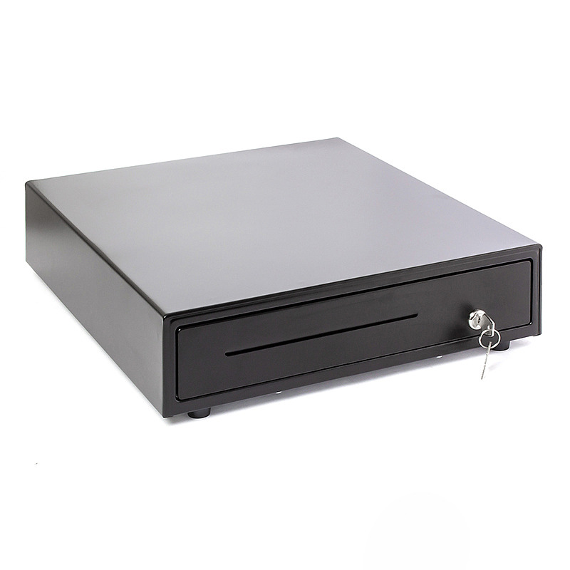Денежный ящик POScenter 13K 350x405x90 распайка для "Epson/АТОЛ, без датчика открытой крышки", черный