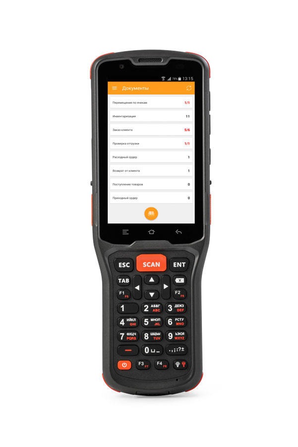Терминал сбора данных АТОЛ Smart.Prime расширенный (4", Android 11.0 с GMS, MT8768, 3/32Gb, 2D SE4710, Wi-Fi, BT, NFC, 4G, GPS, Camera, IP65, 5200 mAh)