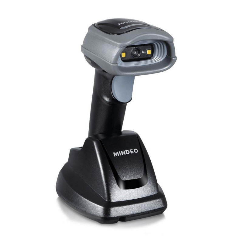 Сканер штрих-кода 2D беспроводной Mindeo CS2290 2D HD 433MHz, зарядно-коммуникационная база, USB